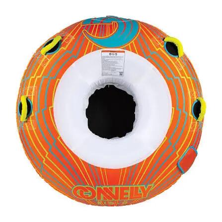 Bouée tractée Connelly Big O 1 – bouée gonflable 1 personne pour bateau – orange 2/5