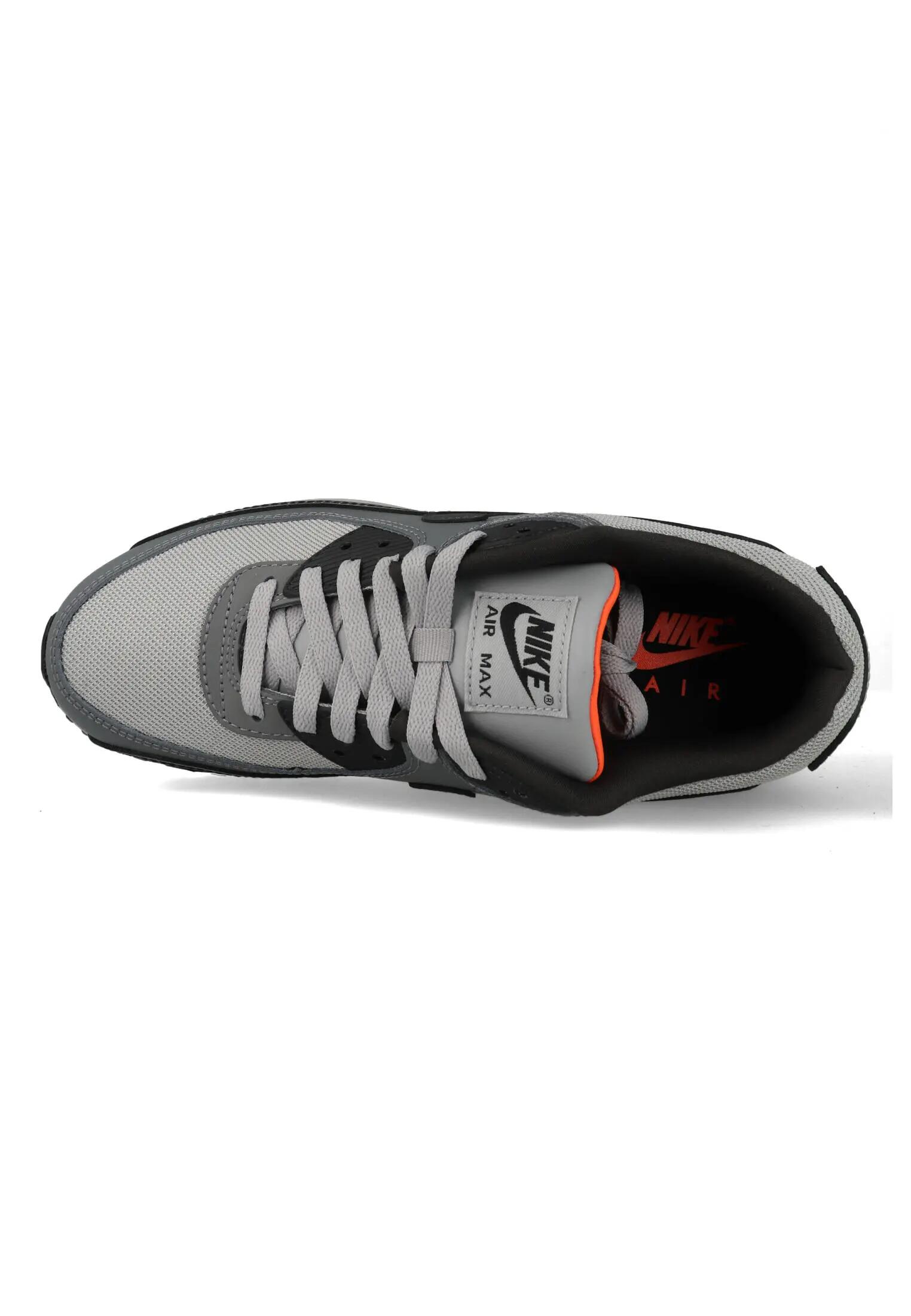 Nike Air Max 90 Premium "Hyper Crimson" Grijs-41 3/5