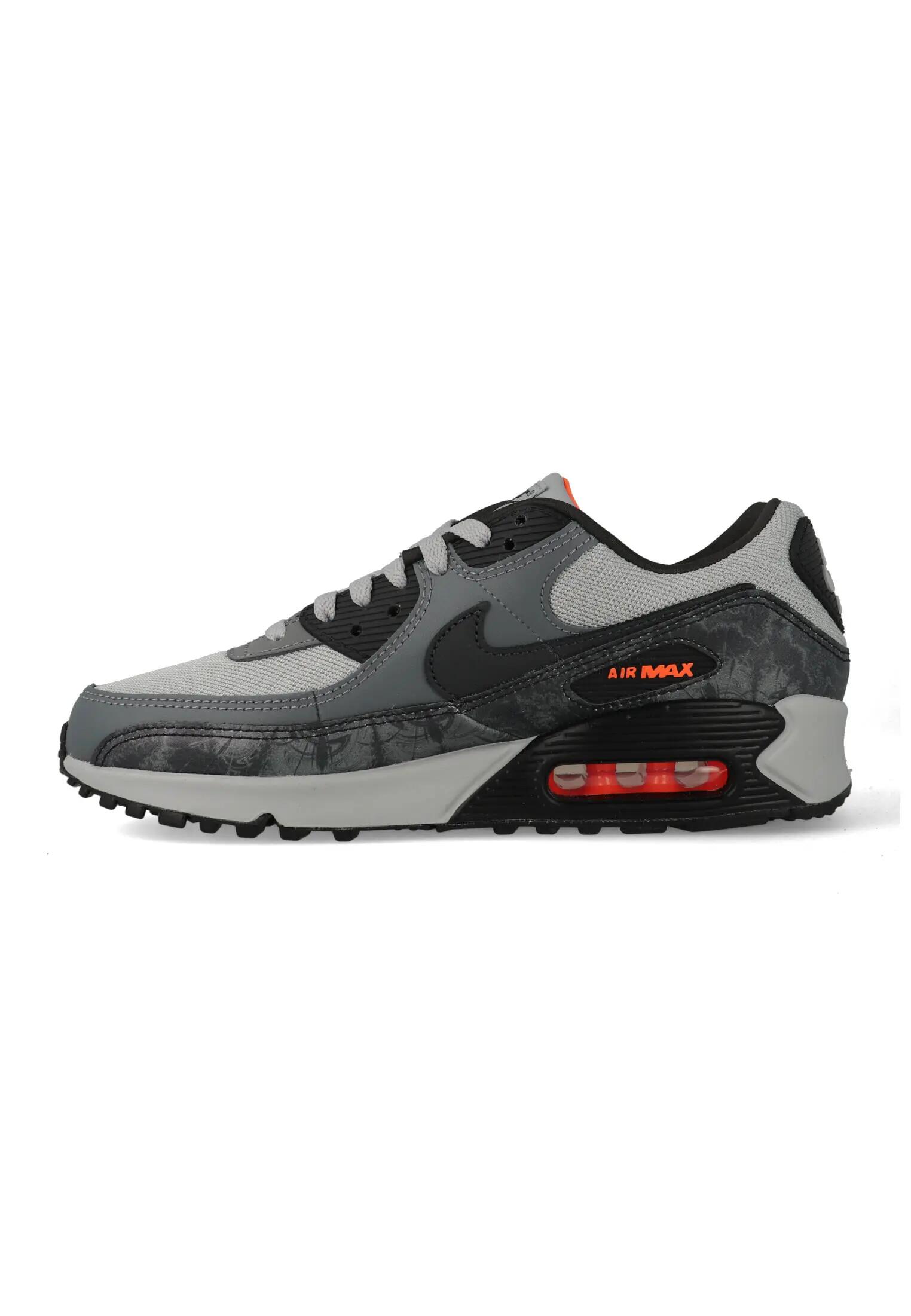 Nike Air Max 90 Premium "Hyper Crimson" Grijs-41 2/5