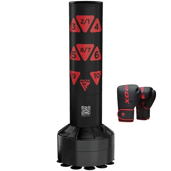 FREISTEHENDER KINDER-BOXSACK „TARGET RED“ – 4 FT