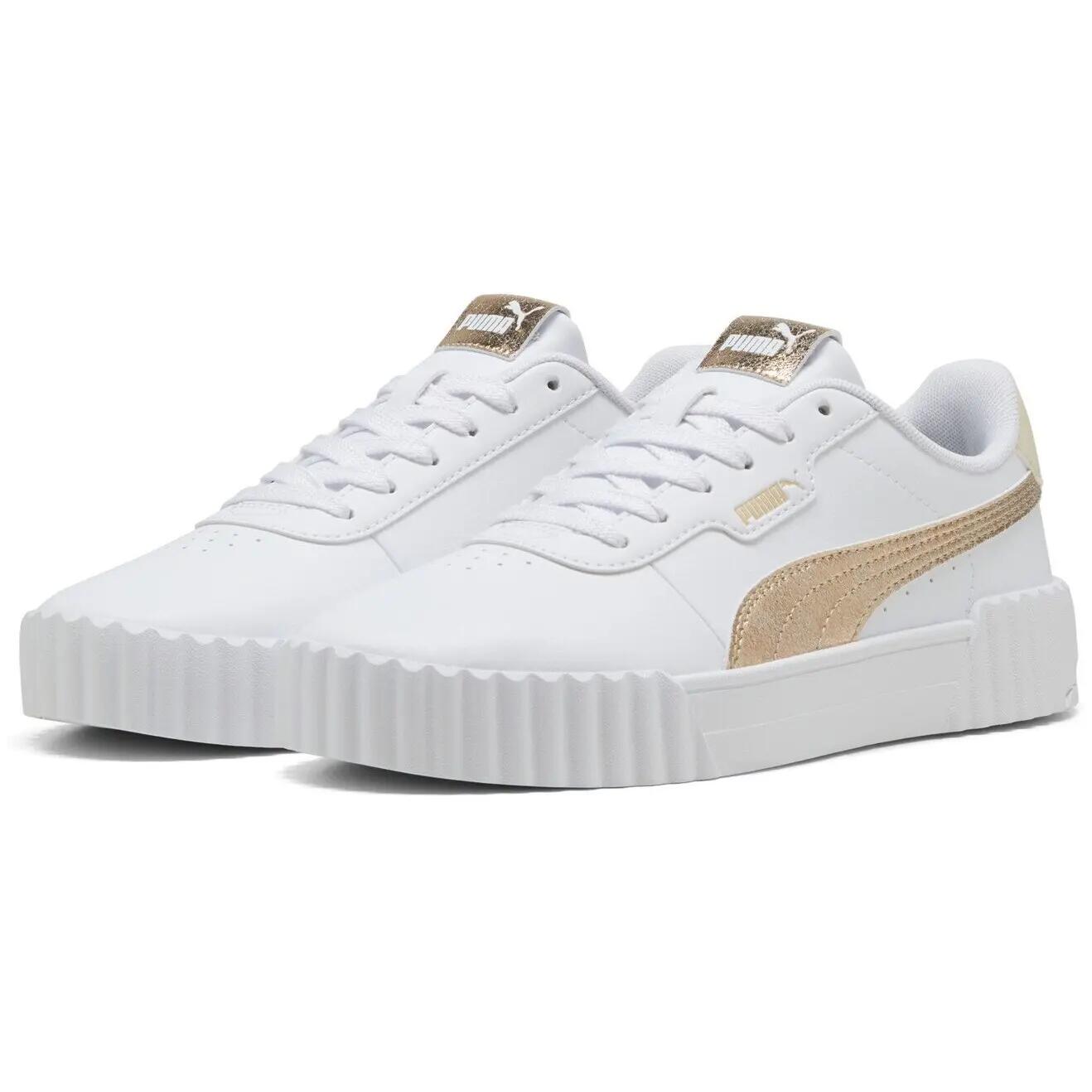 Turnschuhe Puma Carina 3.0, Weiß, Unisex 3/5