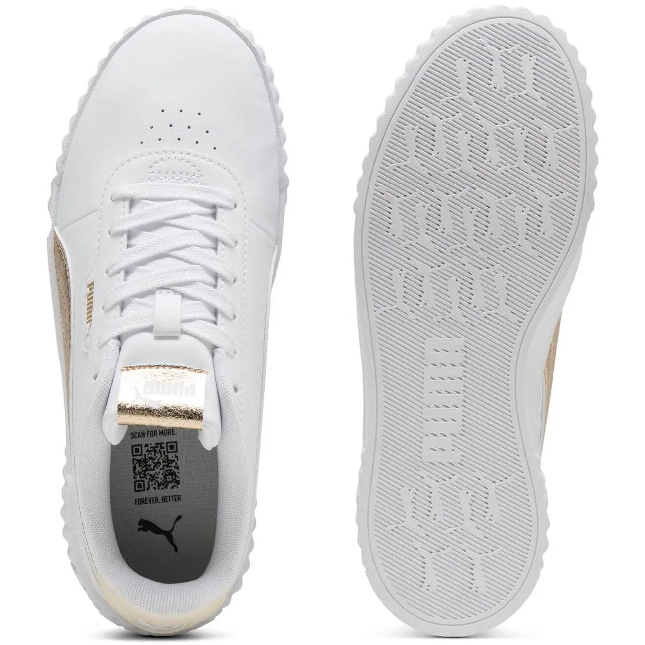 Turnschuhe Puma Carina 3.0, Weiß, Unisex 2/5
