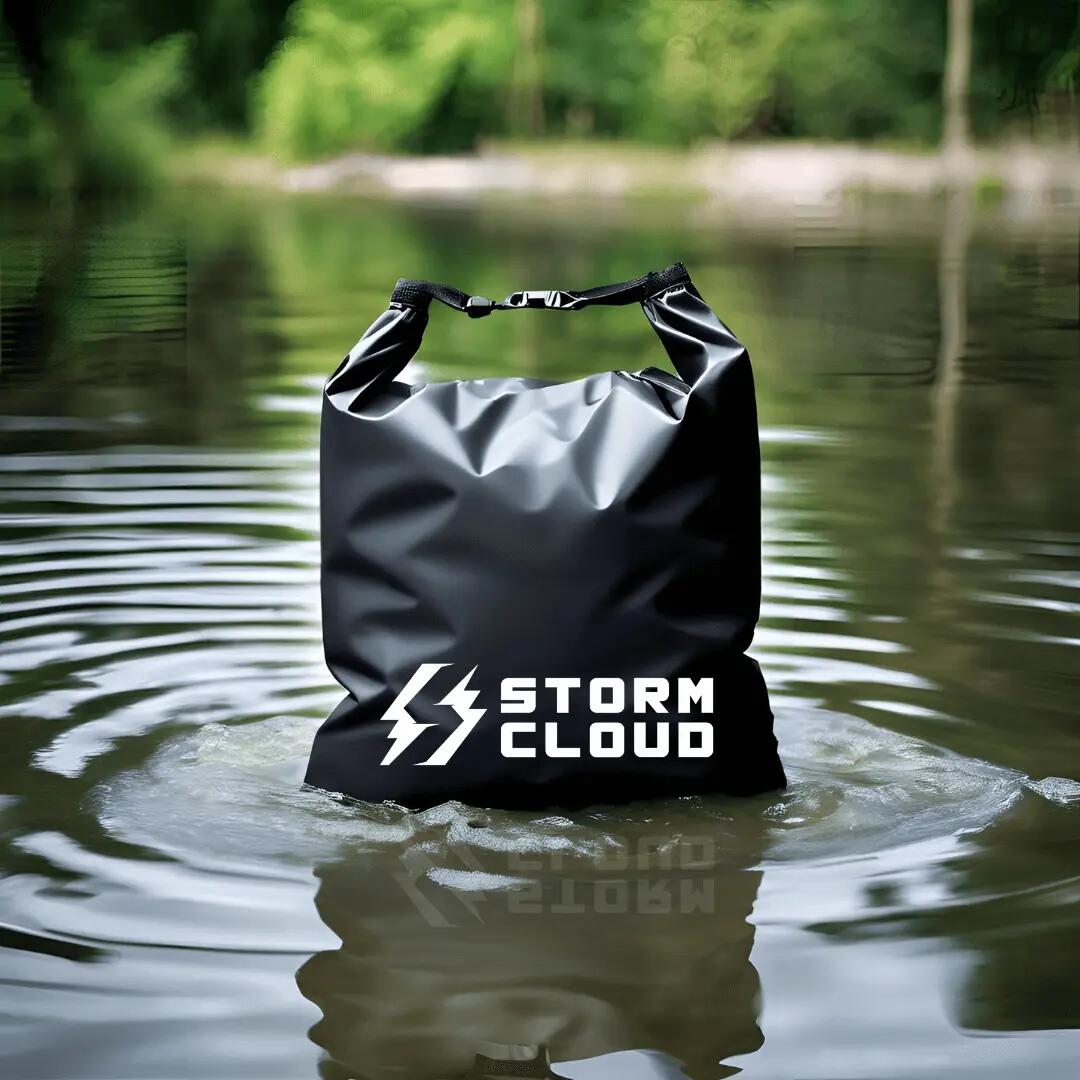 Mochila/Mala de viagem impermeável StormCloud Bajau 30L preta 2/7