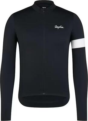 Rapha core thermal trui met lange mouwen zwart/wit