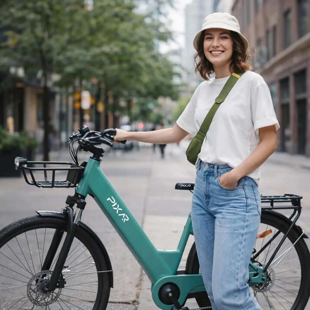 Bicicletta elettrica per adulti C1 Pro, pneumatici 27,5" × 1,95", 36V 18Ah. 9/11