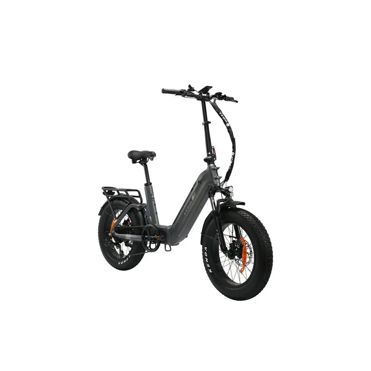 Bici elettrica urbana TTGO F6 PRO motore 250W batteria 48V 18Ah pneumatico 20" 2/11