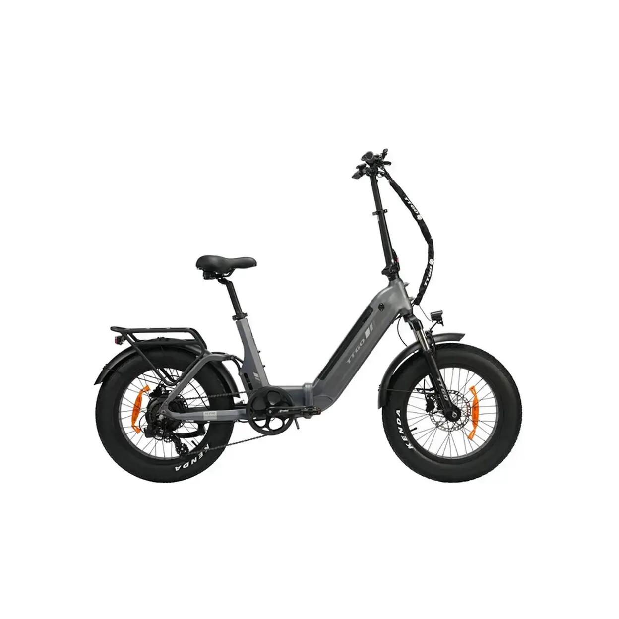 Bici elettrica urbana TTGO F6 PRO motore 250W batteria 48V 18Ah pneumatico 20" 4/11