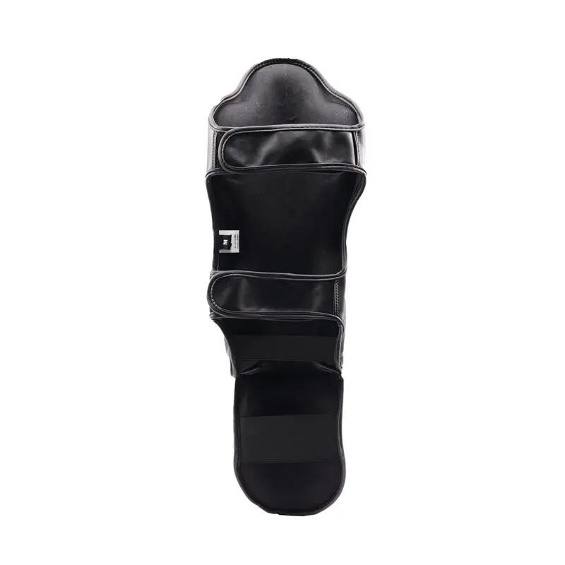 Caneleiras StormCloud Lynx Kids, Preto/Cinza, Tamanho Júnior G 3/7