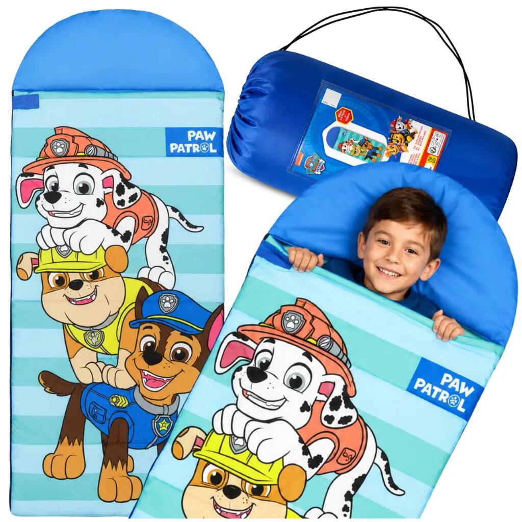 Śpiwór Dziecięcy Psi Patrol Paw Patrol 170x70 cm Oryginalny Licencja Spin Master