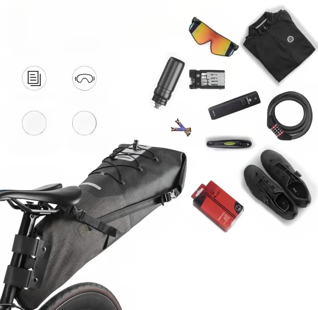 Bolsa grande para selim de bicicleta ROCKBROS 4/4