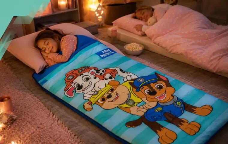Śpiwór Dziecięcy Psi Patrol Paw Patrol 170x70 cm Oryginalny Licencja Spin Master 7/7