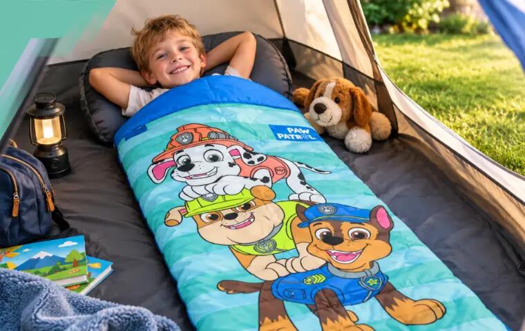 Śpiwór Dziecięcy Psi Patrol Paw Patrol 170x70 cm Oryginalny Licencja Spin Master 5/7