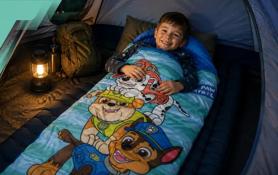 Śpiwór Dziecięcy Psi Patrol Paw Patrol 170x70 cm Oryginalny Licencja Spin Master 4/7