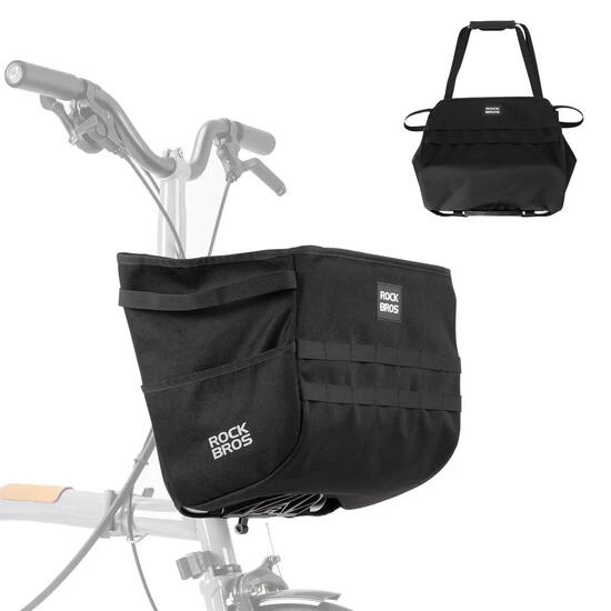 Sacoche avant pour vélo pliant avec panier ROCKBROS