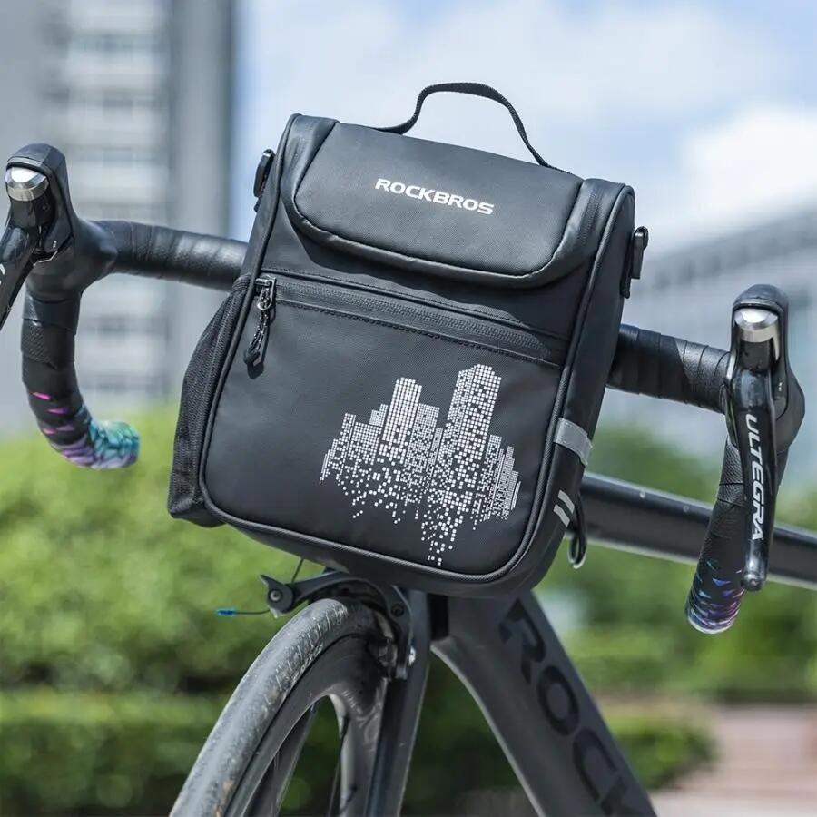 Tasche vorne Fahrrad mit Schultergurt ROCKBROS 4/4
