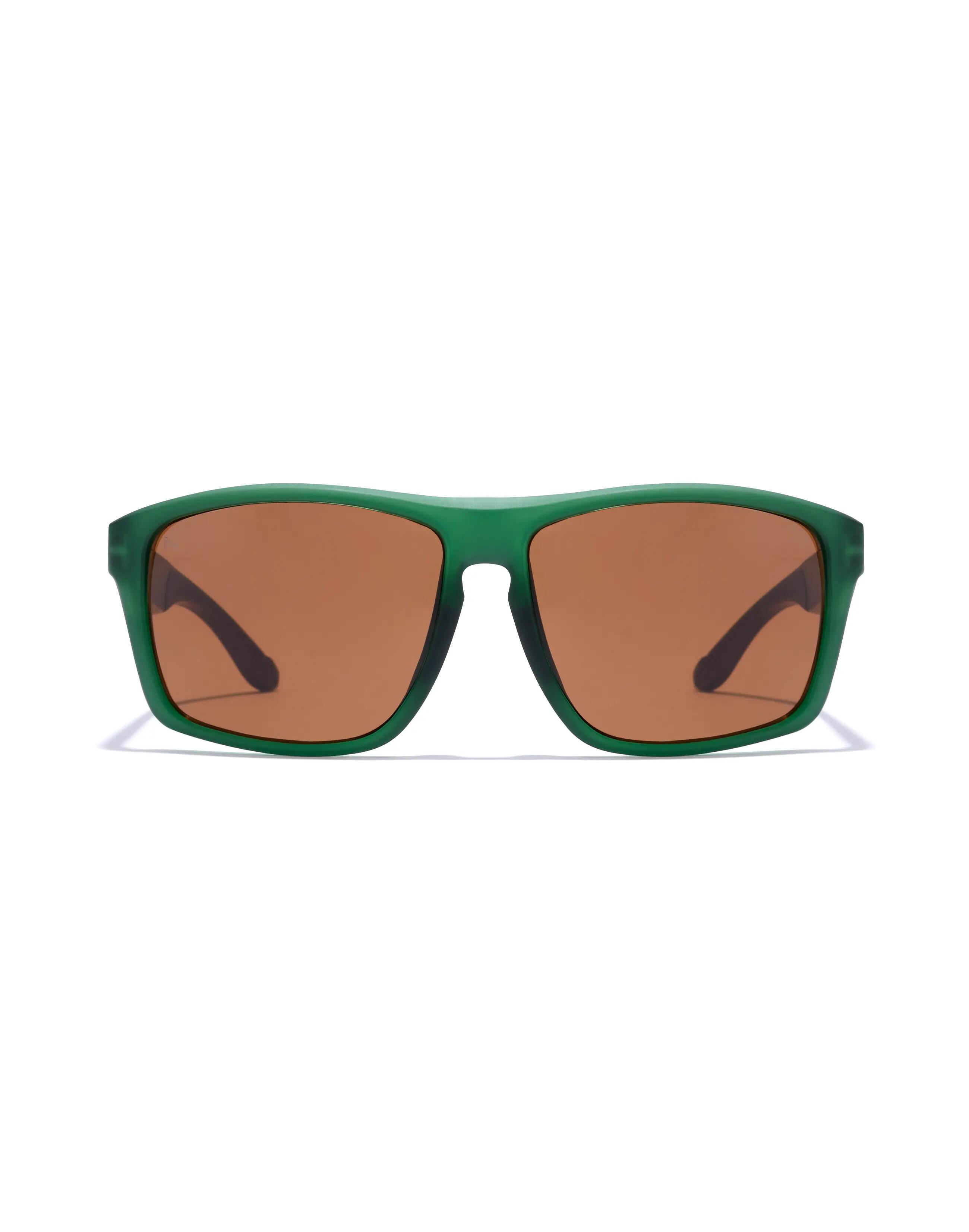HAWKERS - Óculos de Sol para Homem e Mulher FASTER SPORT RAW DARK GREEN CARAMEL 2/5