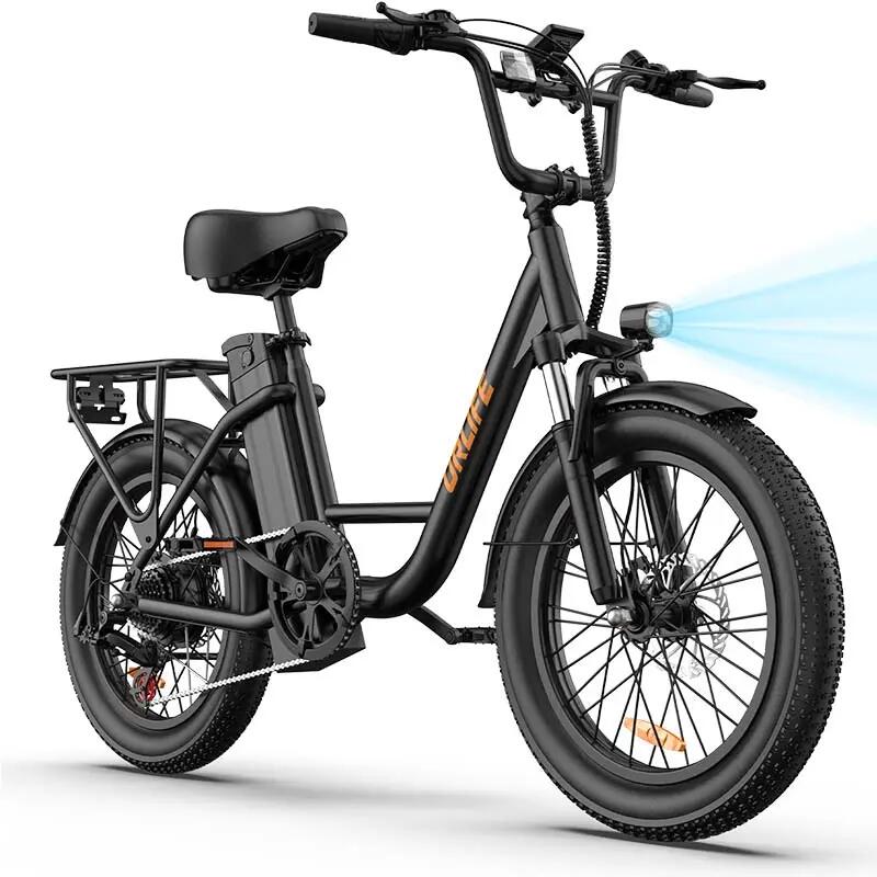 Elektrické mestské bicykle, URLIFE E20, pneumatiky 20 palcov, batéria 48V13AH 5/10