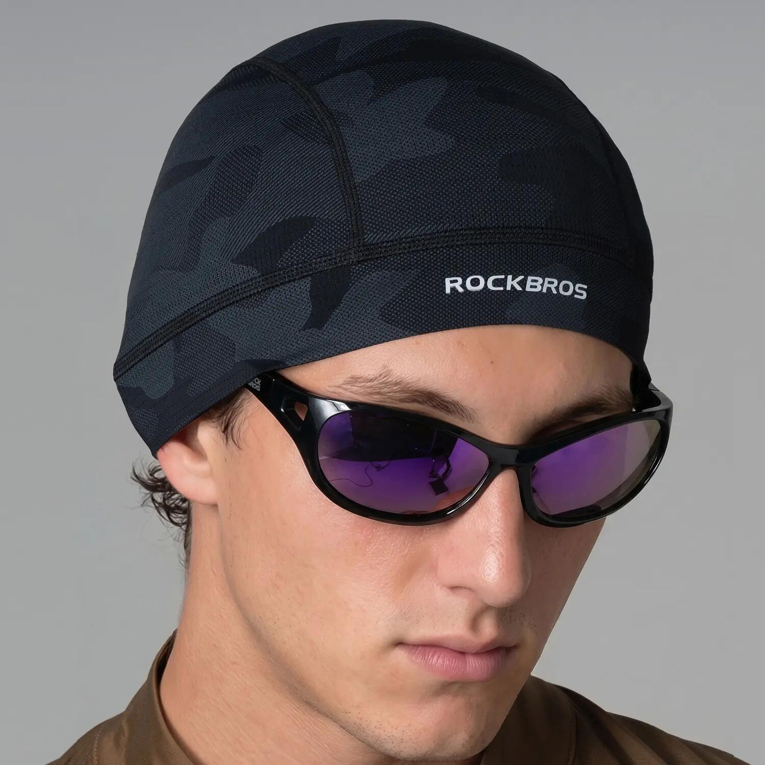 Czapka rowerowa z oddychającym filtrem UPF50+ ROCKBROS 2/3