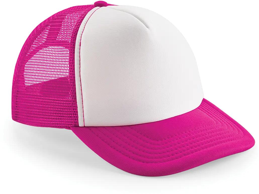 Casquette américaine Vintage - Fuchsia / White - One Size 4/4