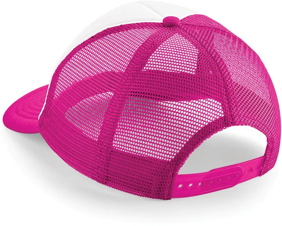 Casquette américaine Vintage - Fuchsia / White - One Size 2/4