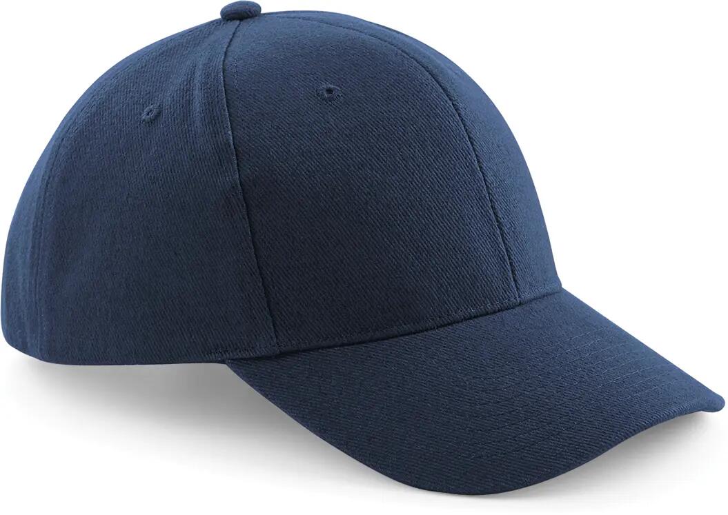 Casquette homme Pro-Style en coton brossé - 6 panneaux - French Navy - One Size 4/4