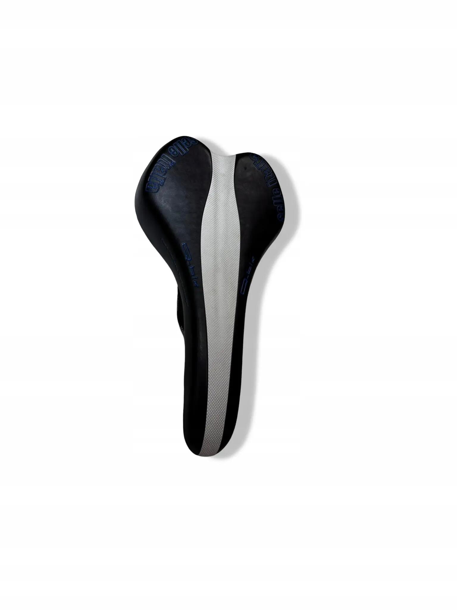 Sillín SELLE ITALIA Q-BIK FLEX CONTROL negro y blanco 2/9