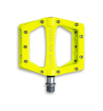Pedale Cube Flat Race galben neon