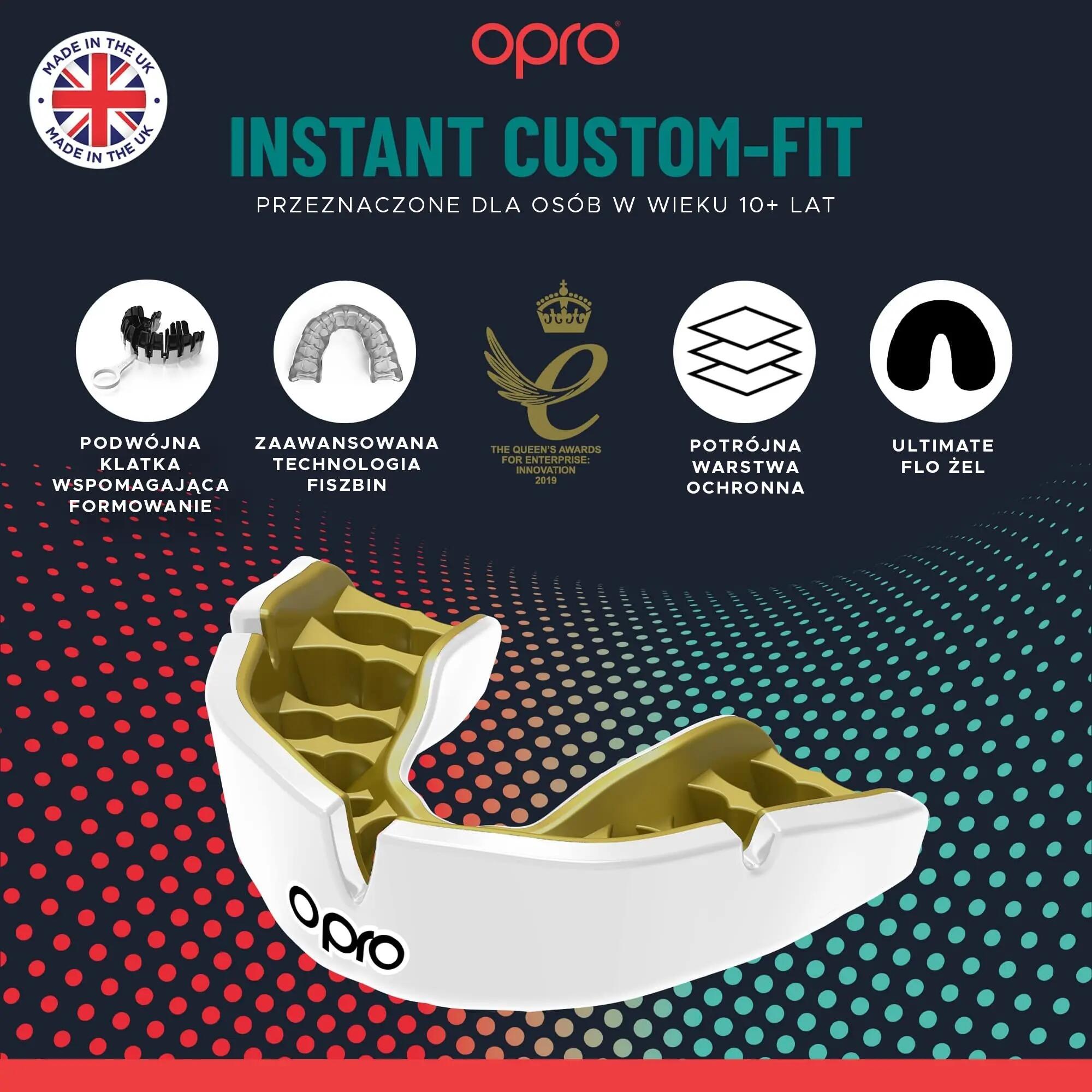 Protetor bucal Opro Instant Custom Fit - Polônia 2/5