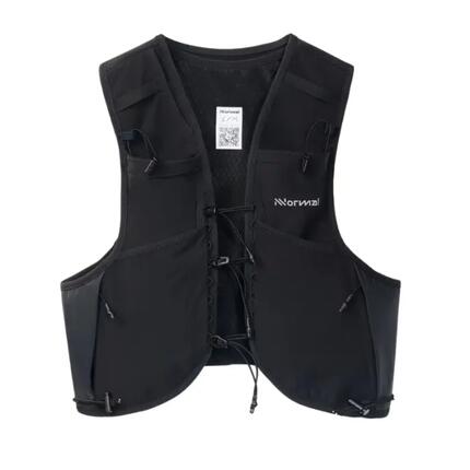 Sac de Trail Unisexe Nnormal Race Vest Noir