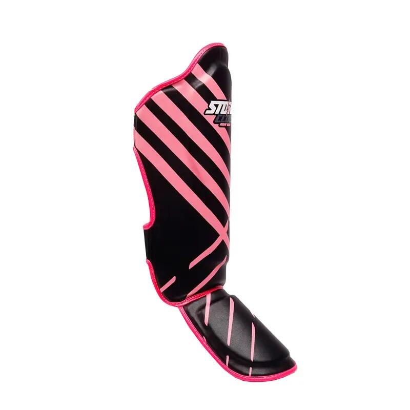 StormCloud Lynx kinderscheenbeschermers zwart/roze junior maat L 4/7