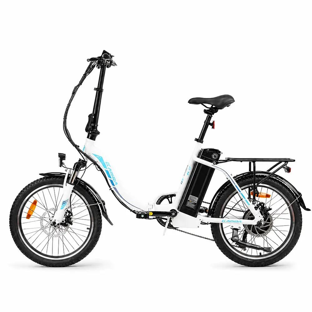 Bicicletta Elettrica Urbana K7 Motore 250W, Pneumatico 20 Pollici, Batteria 36V 2/10