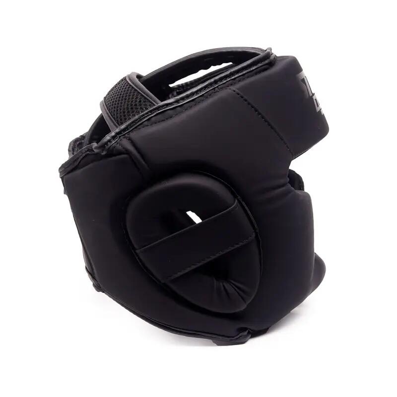 Capacete de boxe infantil StormCloud Lynx, preto, tamanho júnior M. 5/7