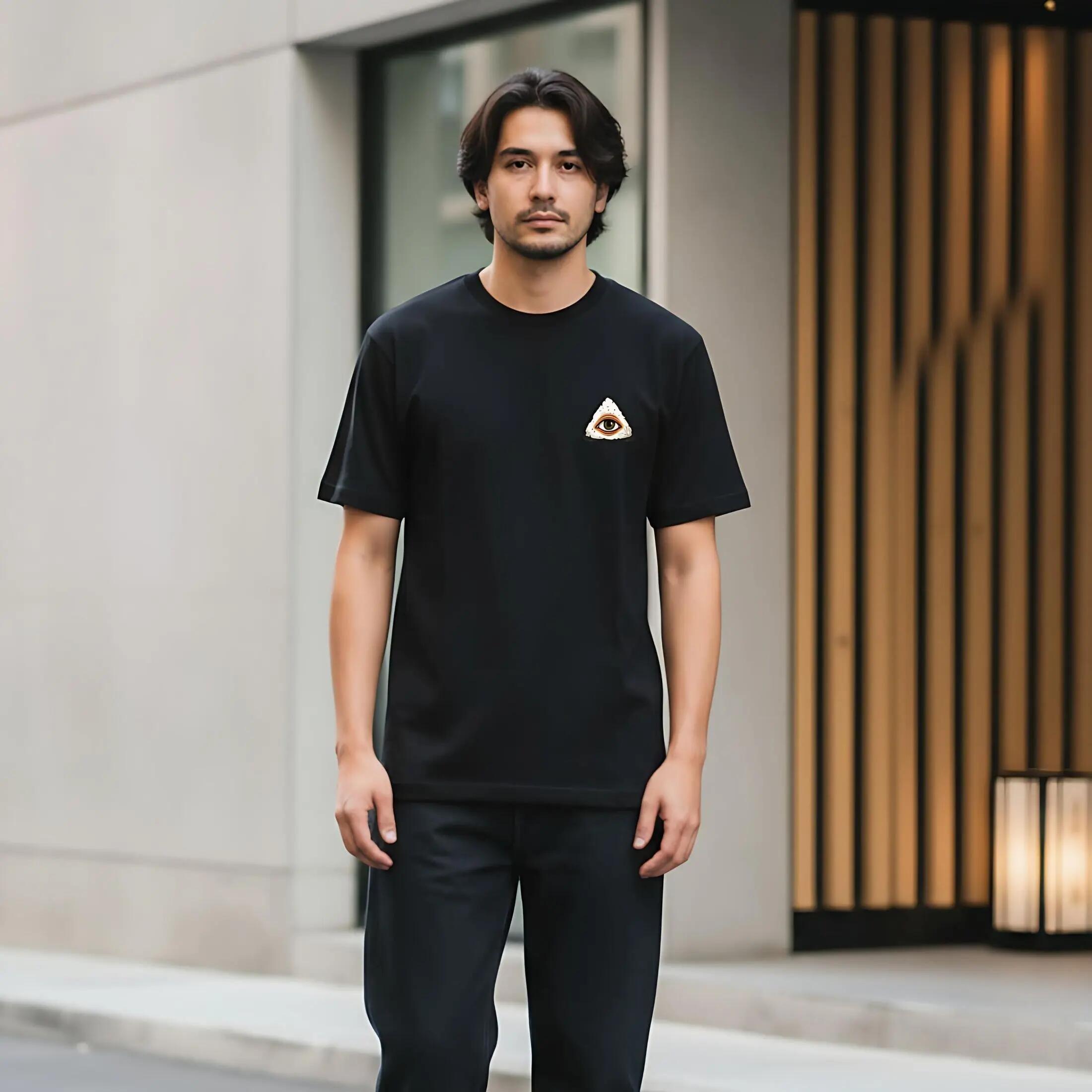 T-shirt Ghettoblaster Sushi Trust noir 5/8