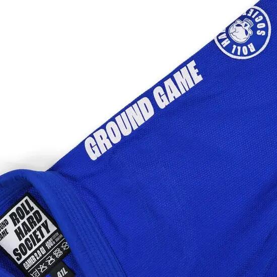 Kimono/Gi Gamer 2.0 Azul para Jiu-Jitsu Masculino Ground Game A2L 5/7