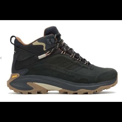 Scarpe da trekking da donna Merrell Maob Speed 2 Leather Mid Nere