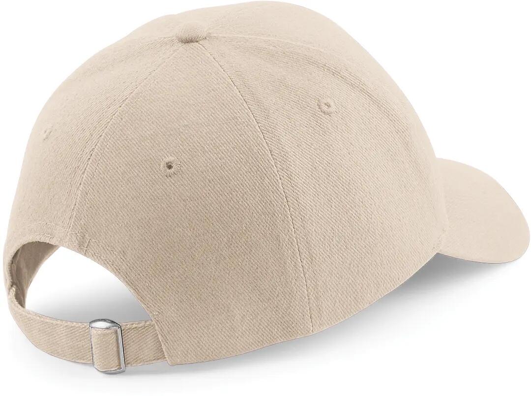 Casquette homme Pro-Style en coton brossé - 6 panneaux - Stone - One Size 2/4