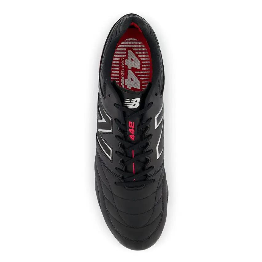 Chaussure de football NEW BALANCE 442 V2 PRO FG noir 3/4