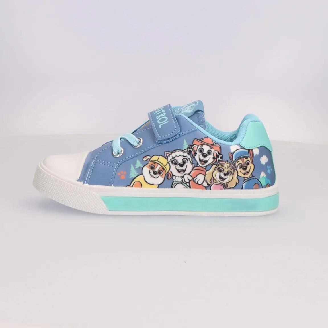 Sneaker in Tela con Luci Paw Patrol per Bambini, Antiscivolo, blu 6/7