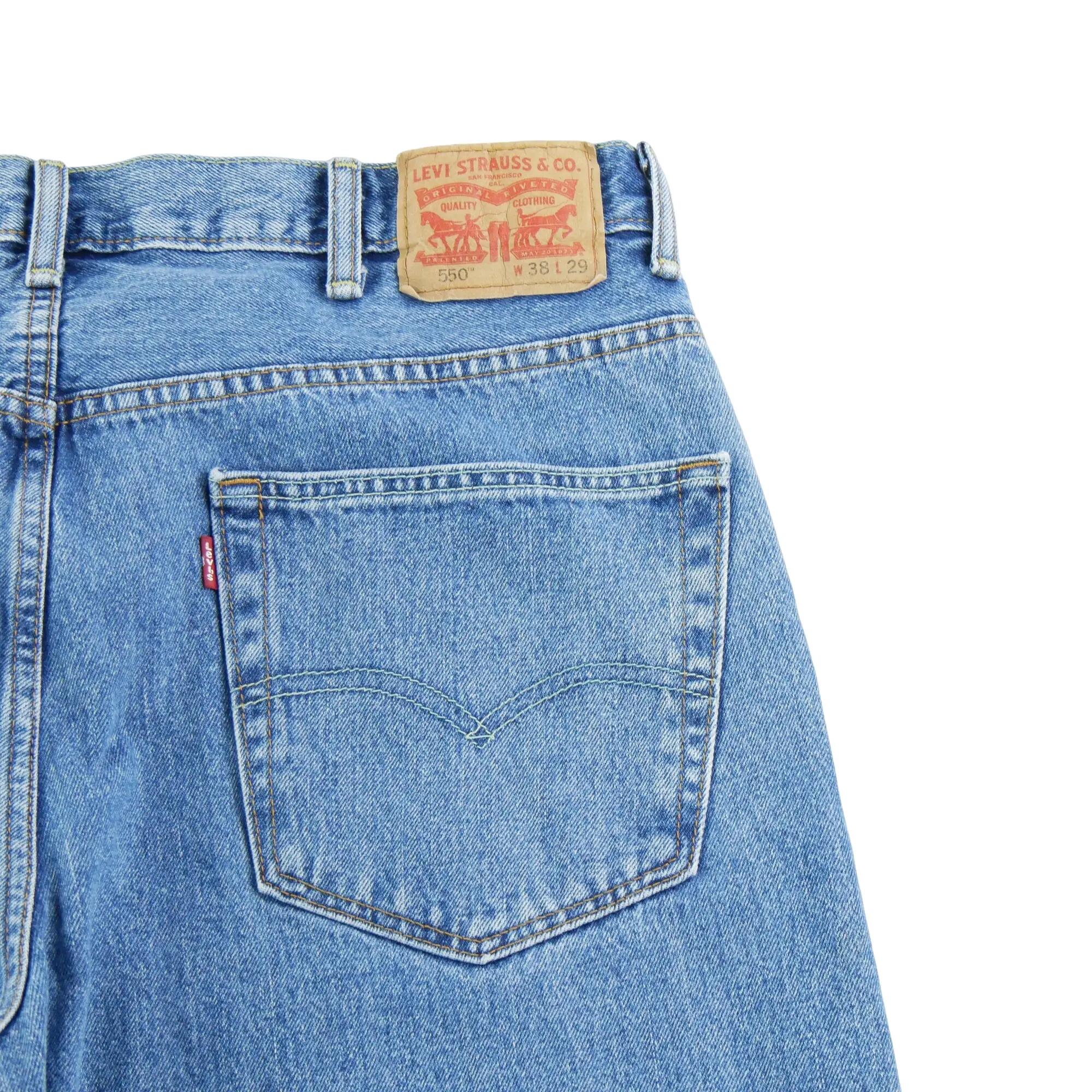 Refurbished - Jeans Herren W38/L29 Levi Strauss 569 Loose - Wie neu 4/7