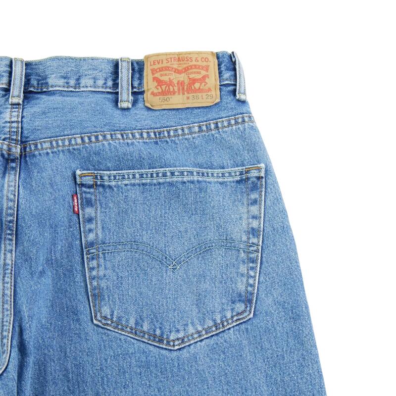 Second life - Jeans bărbați W38/L29 Levi Strauss 569 largi - Ca nou