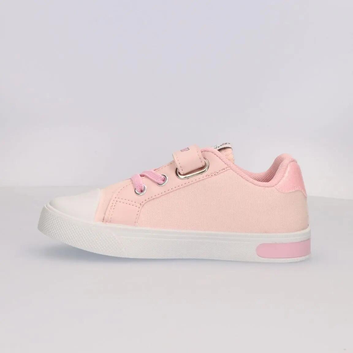 Sapatilhas de Lona com Luzes Hello Kitty Infantis, Antiderrapantes, cor-de-rosa 2/6