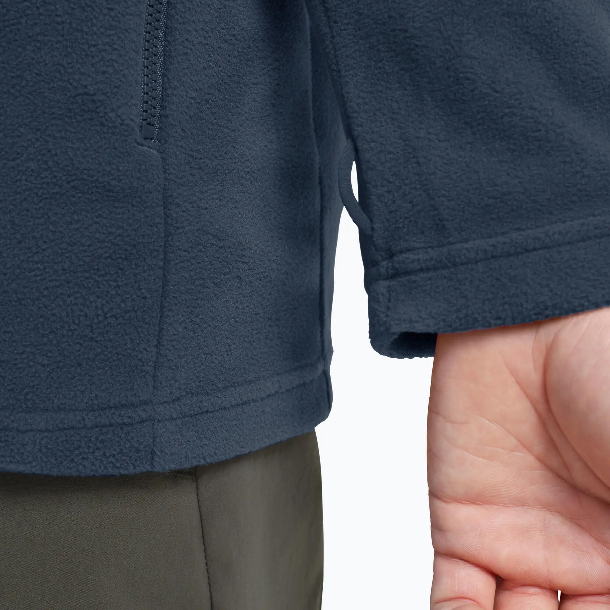 Herren-Fleecejacke Jack Wolfskin Taunus 100 mit durchgehendem Reißverschluss 6/7