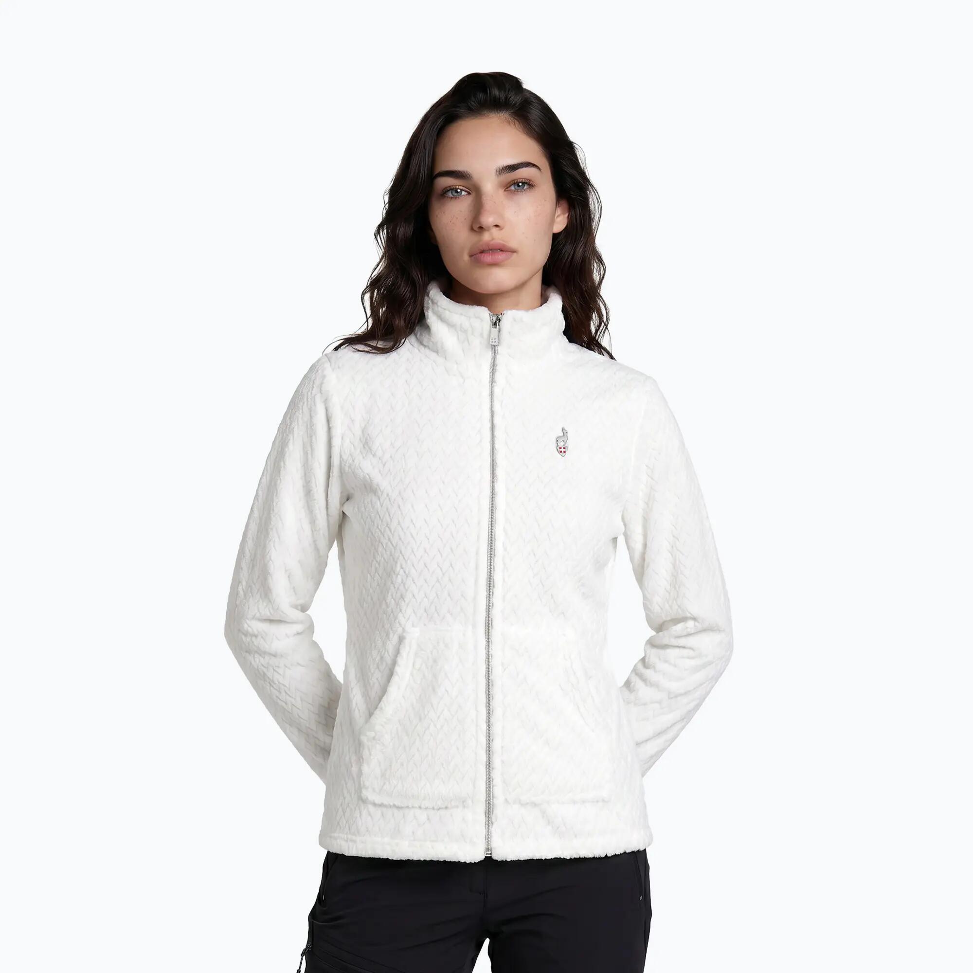 Sweat-shirt polaire pour femme BECCO avec fermeture éclair et col 1/7