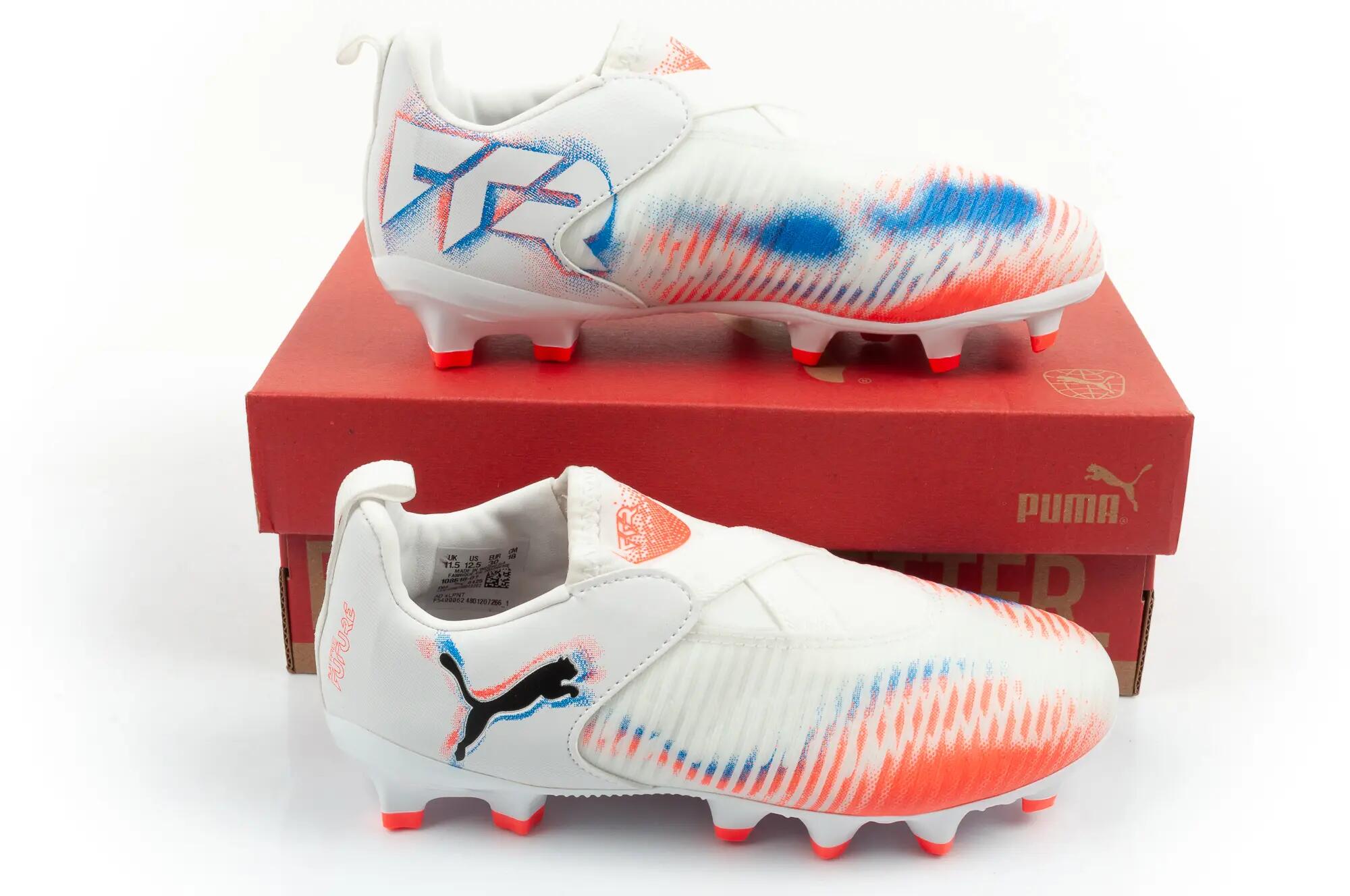Młodzieżowe buty piłkarskie FUTURE 8 MATCH FG/AG bez sznurowadeł PUMA 10/10