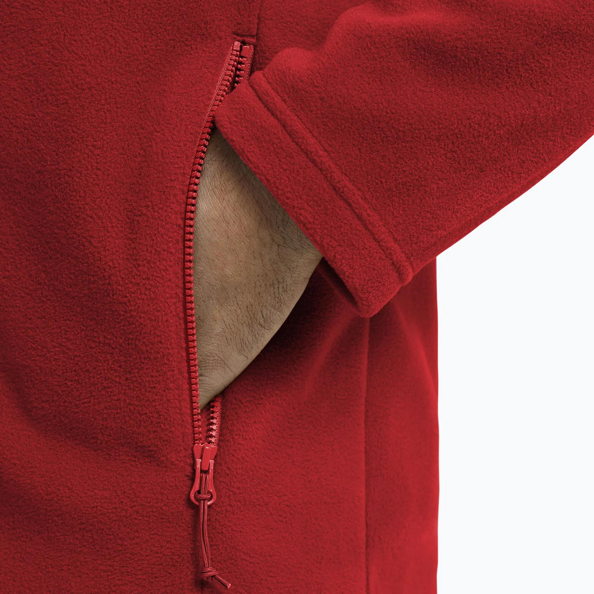 Forro polar para hombre Jack Wolfskin Taunus 100 con cremallera completa 5/7