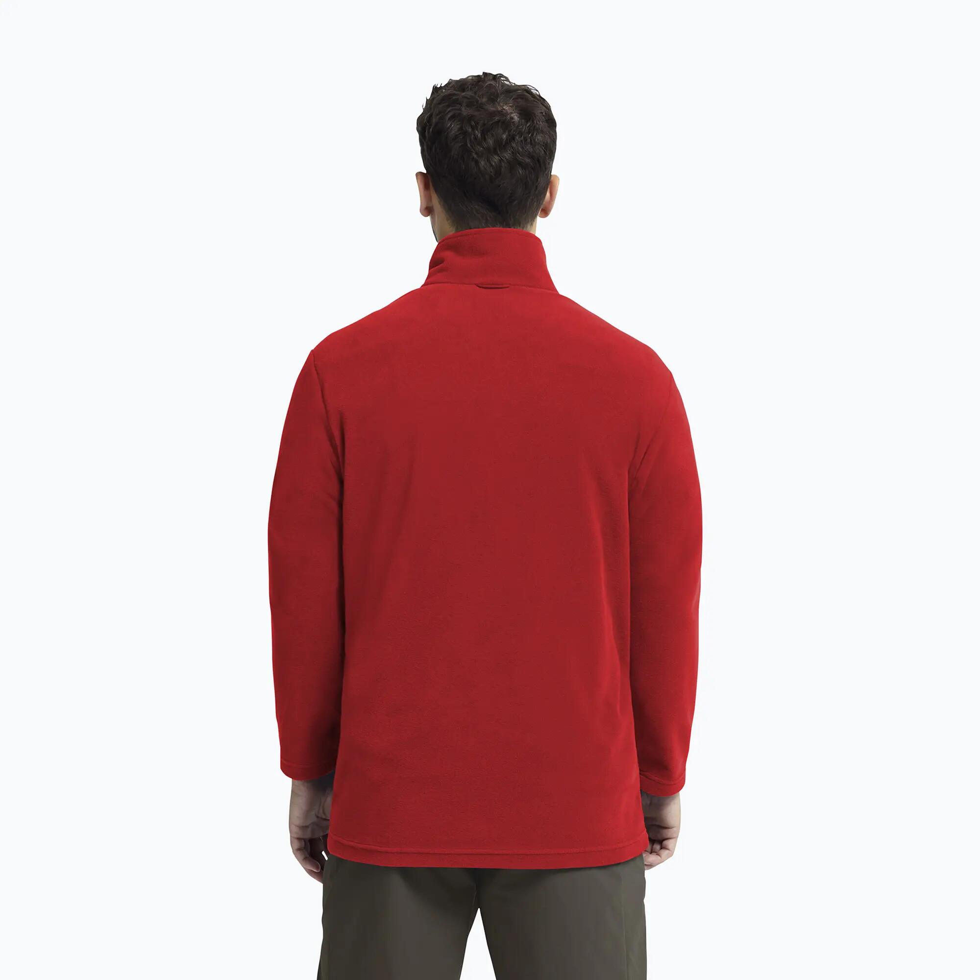 Forro polar para hombre Jack Wolfskin Taunus 100 con cremallera completa 3/7
