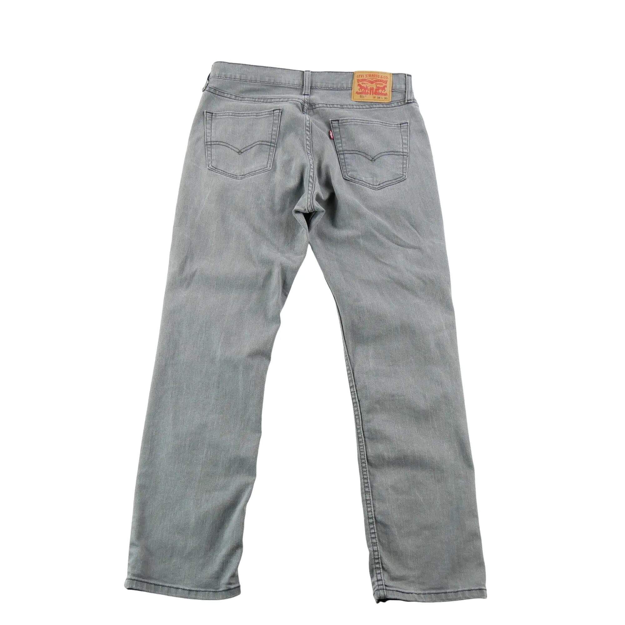 Refurbished - Levi Strauss Herren Jeans W34/L30 511 Slim Fit - Wie neu 2/7