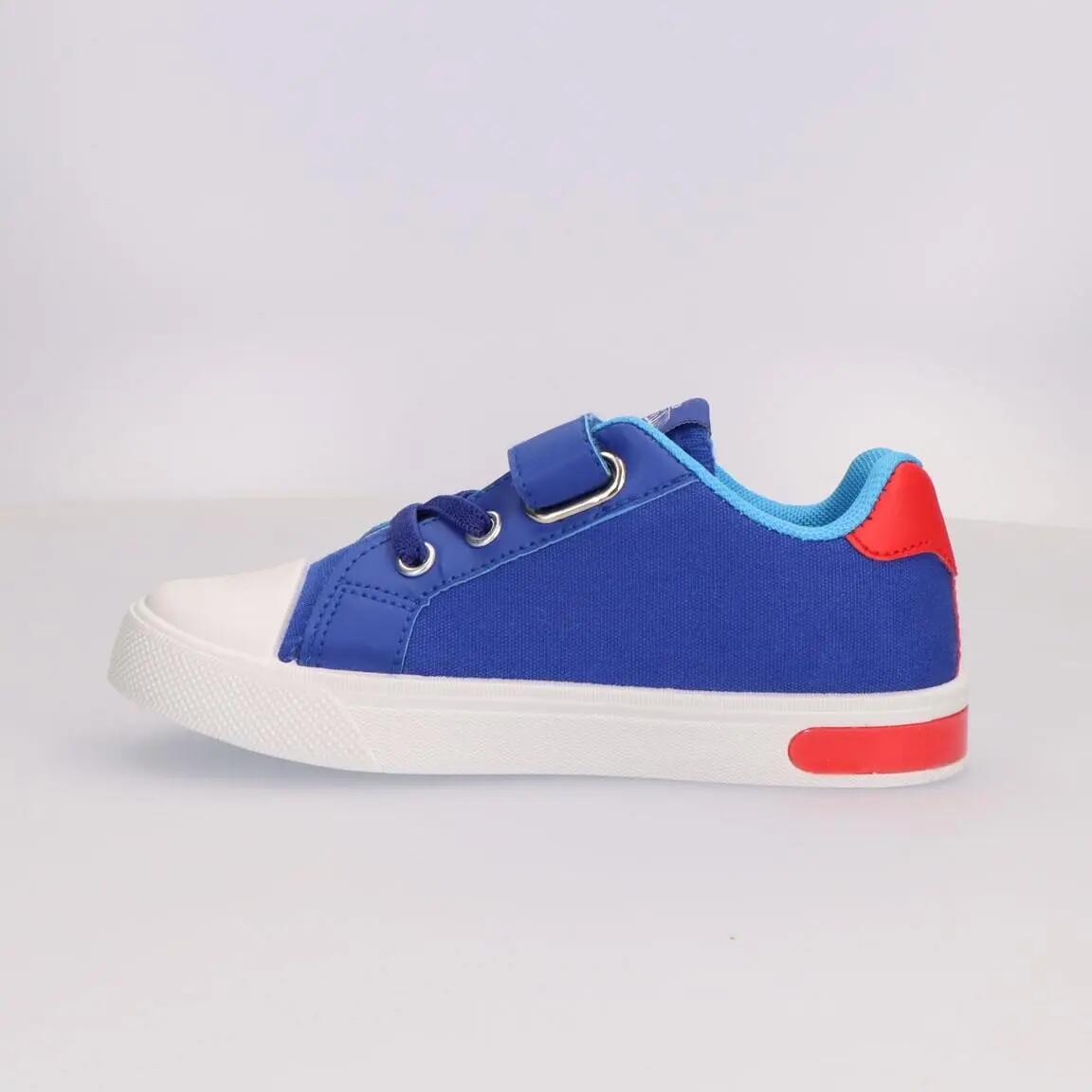 Sapatilhas de Lona com Luzes Spider-Man Infantis, Antiderrapantes, azul-marinho 2/6