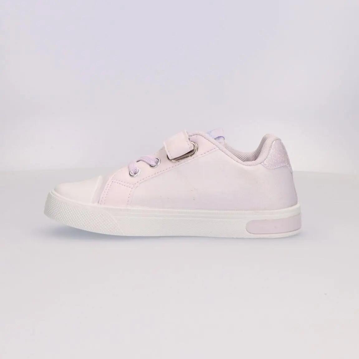 Sapatilhas de Lona com Luzes Stitch Infantis, Antiderrapantes, rosa-claro 2/6
