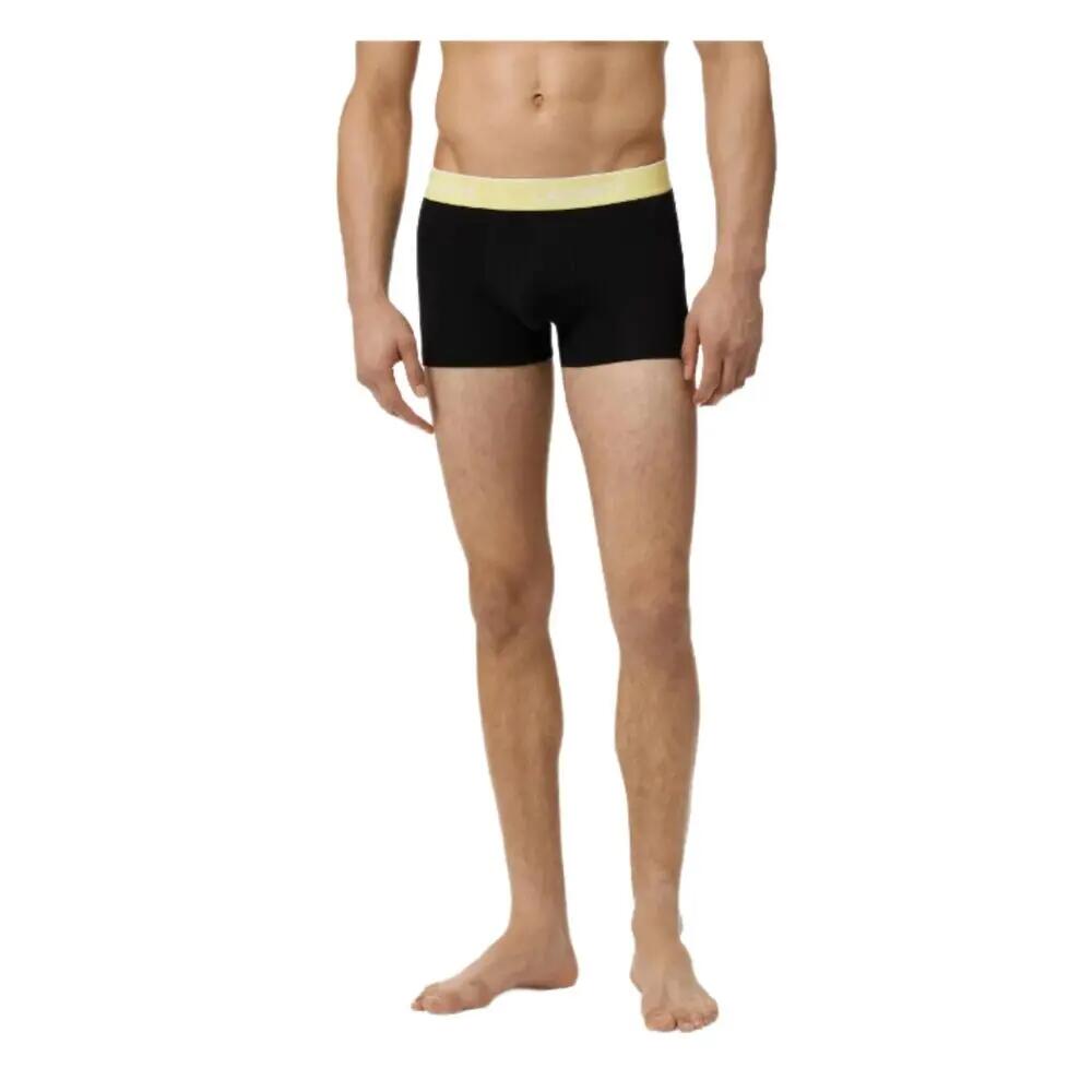 Pack de 3 Calzoncillos Lacoste Azul Marino de Algodón Elástico con Cintura de C 3/4